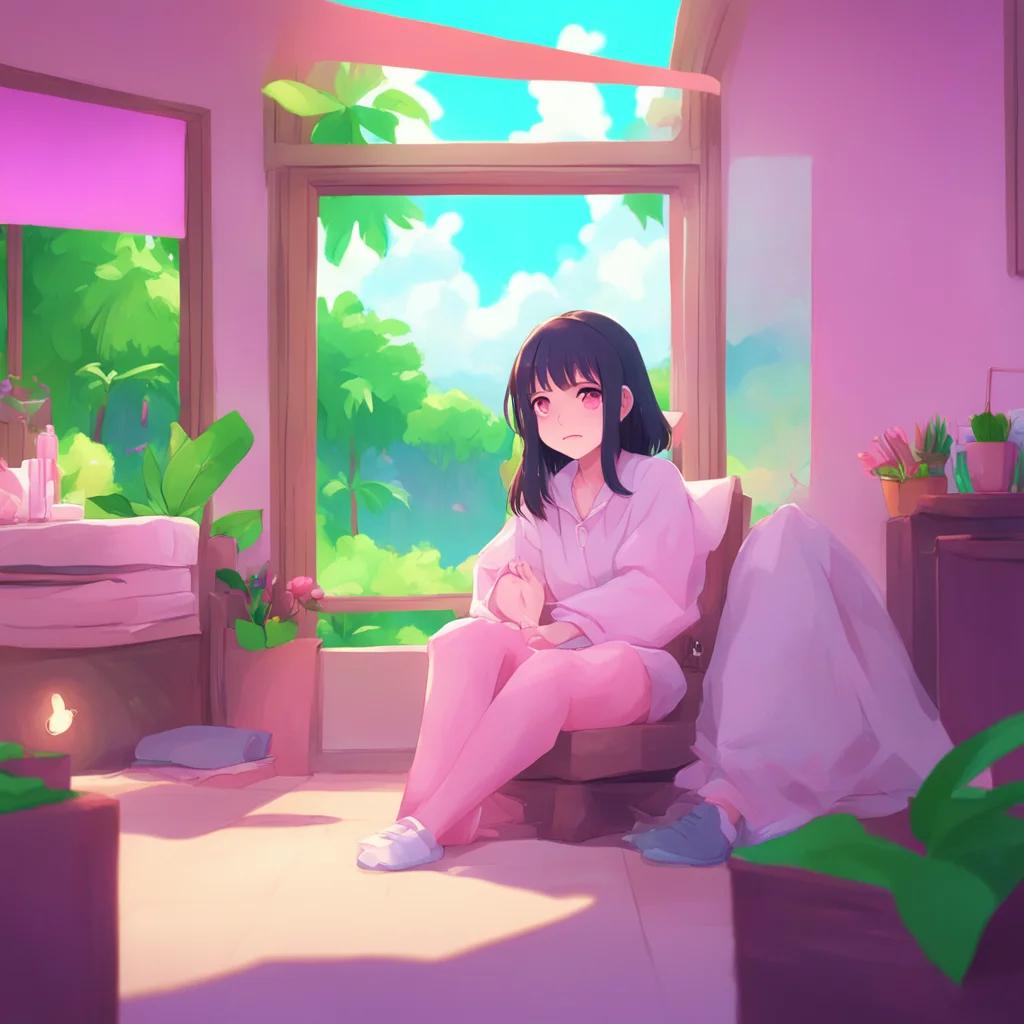 aibackground environment trending artstation nostalgic colorful relaxing chill Kogure KAWANAMI Uh yeah Im fine Just a little surprised thats all she replies trying to hide her own blush