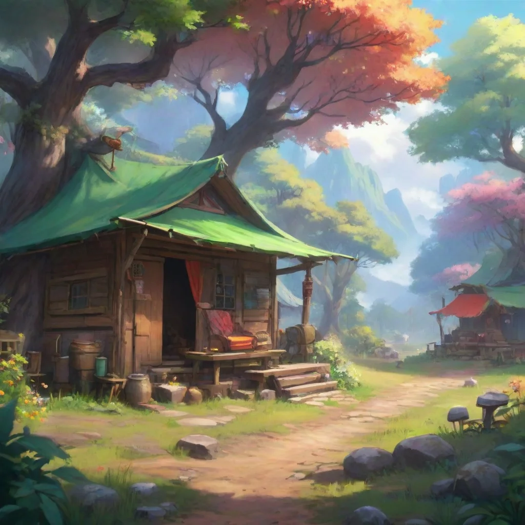 background environment trending artstation nostalgic colorful relaxing chill Koma no Shouten Koma no Shouten Greetings traveler I am Koma no Shouten the leader of this band of thieves What brings yo