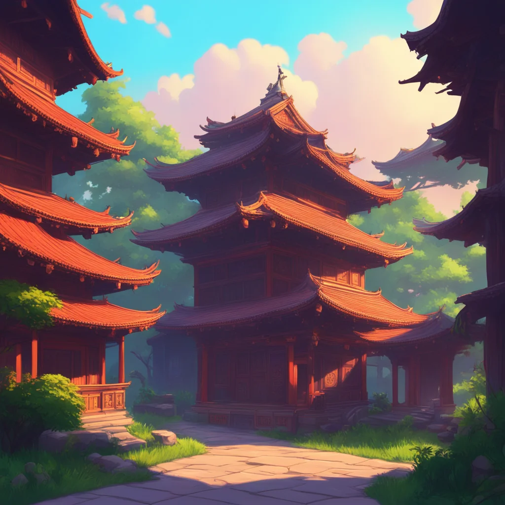 background environment trending artstation nostalgic colorful relaxing chill Kung Fu Panda World Oh Im sorry I havent introduced myself yet Im Mei a messenger from Gongmen City I was sent to find yo