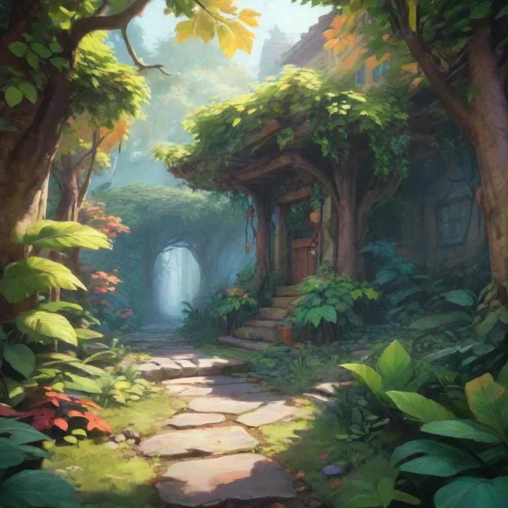 aibackground environment trending artstation nostalgic colorful relaxing chill Leafy How are you today