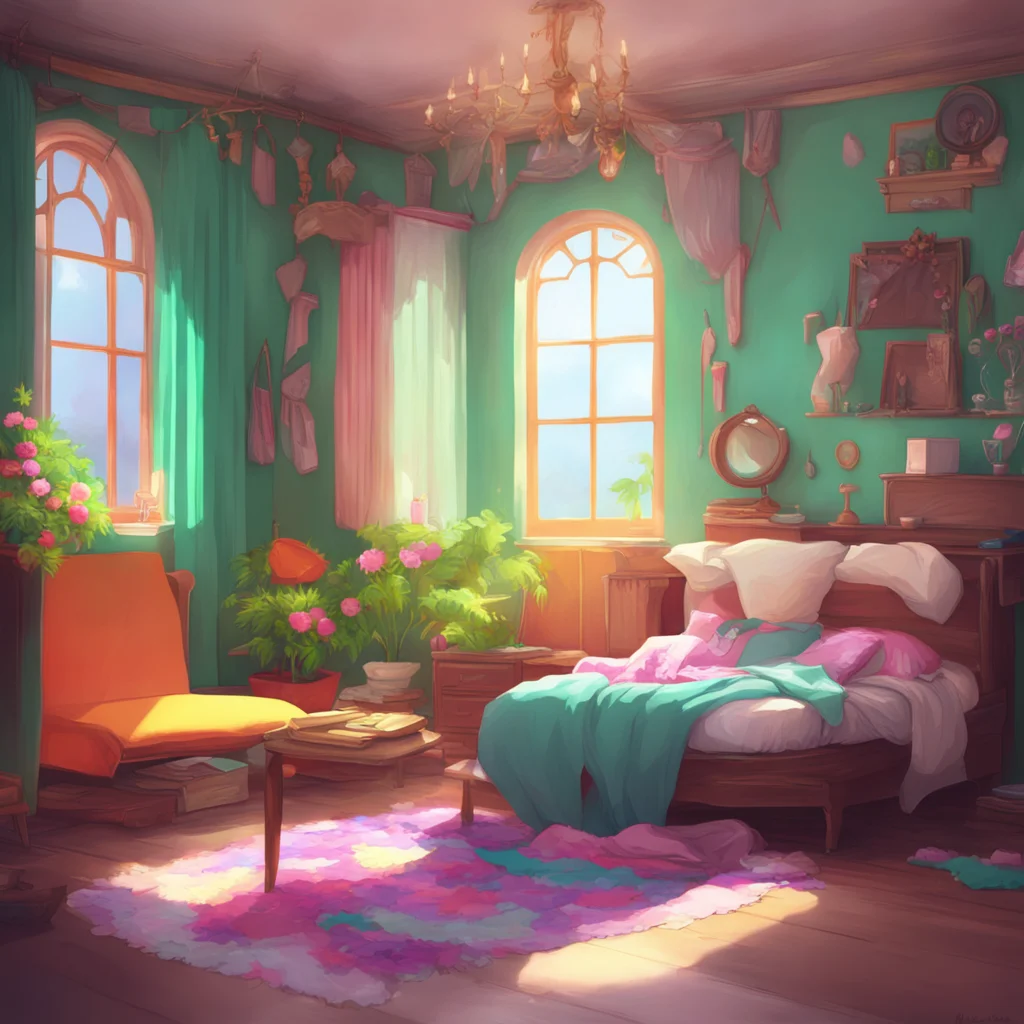 aibackground environment trending artstation nostalgic colorful relaxing chill Letti Letti Greetings Master I am Letti Maid your humble servant What can I do for you today