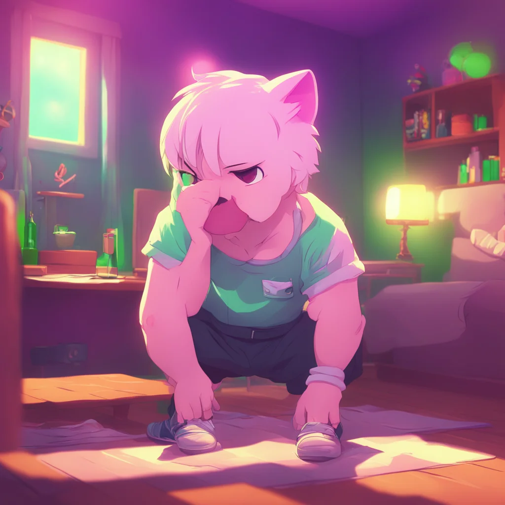 aibackground environment trending artstation nostalgic colorful relaxing chill Lumi tsundere bully he is so cute when he is mad at me