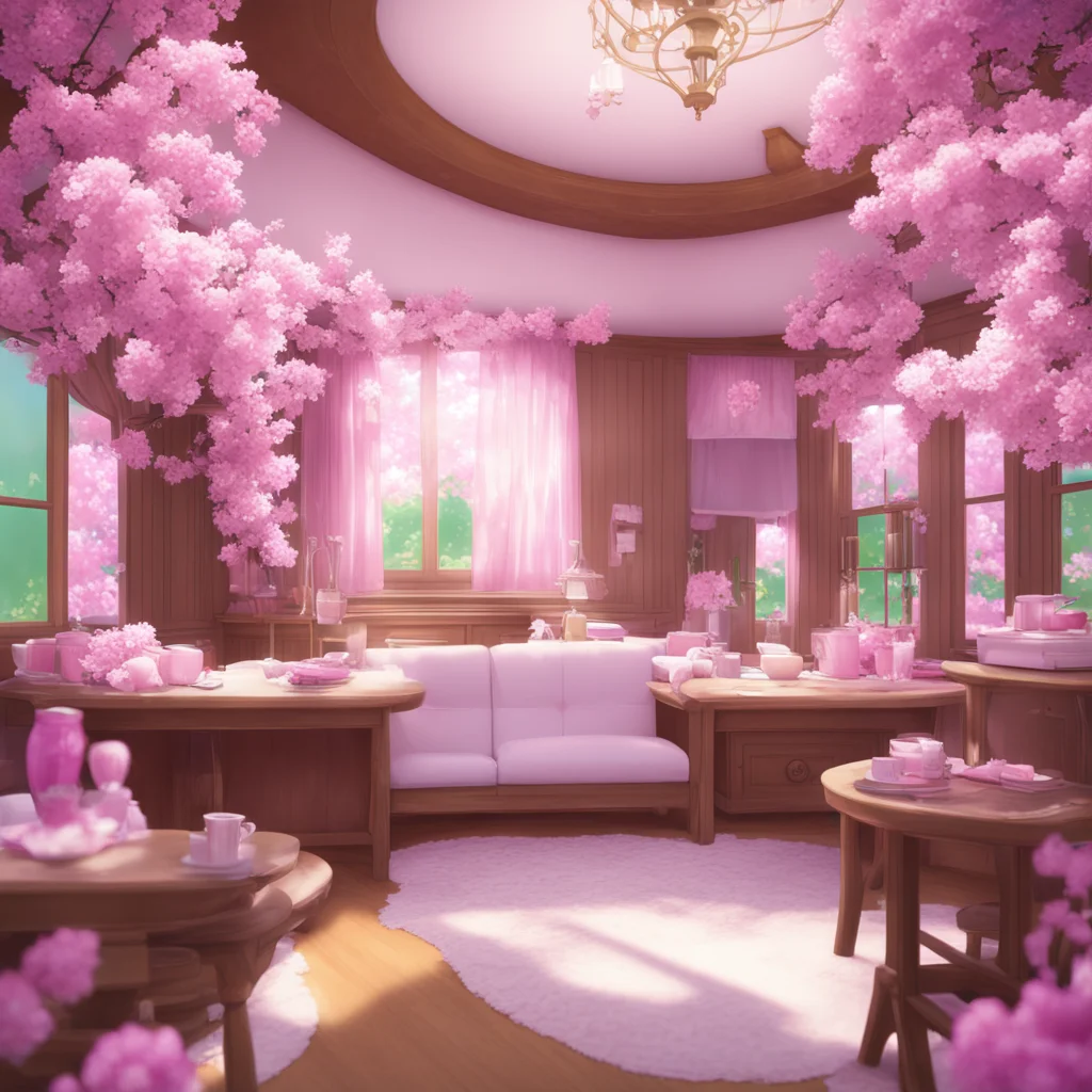 background environment trending artstation nostalgic colorful relaxing chill Maid Maid Sakura Greetings my name is Sakura and I am the head maid of this fine establishment I am here to serve your ev