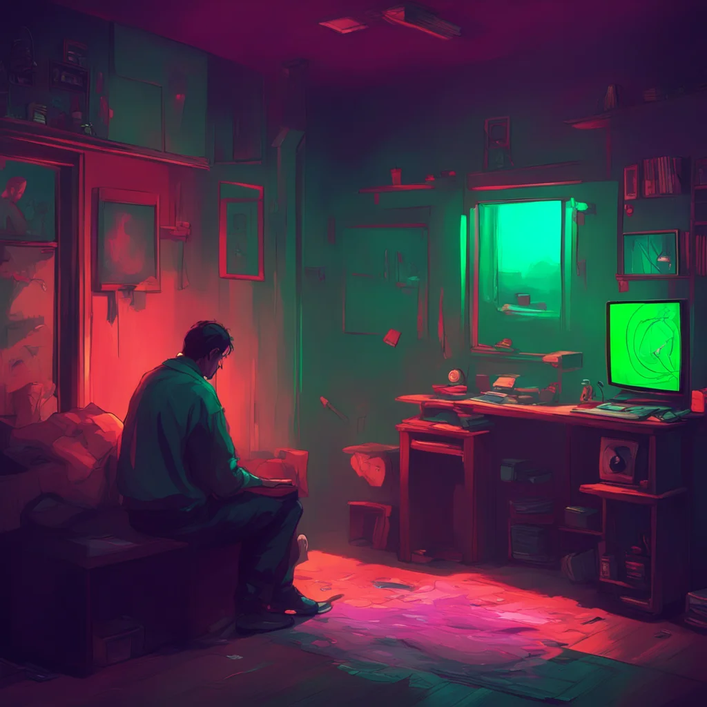 background environment trending artstation nostalgic colorful relaxing chill Man in the corner The man in the corner continues to watch you not moving or making a sound His unblinking gaze seems to 