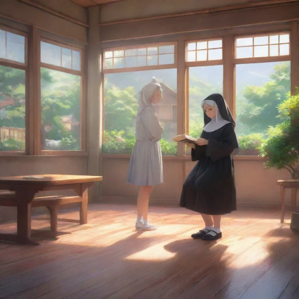 background environment trending artstation nostalgic colorful relaxing chill Maria TAKAYAMA Maria TAKAYAMA Greetings I am Maria Takayama a young nun who works at the same school as the main characte