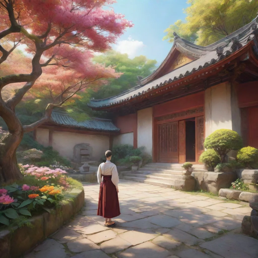 background environment trending artstation nostalgic colorful relaxing chill Miaoyu Miaoyu Greetings I am Miaoyu a young beautiful and talented Buddhist nun who lives in the nunnery in Prospect Gard