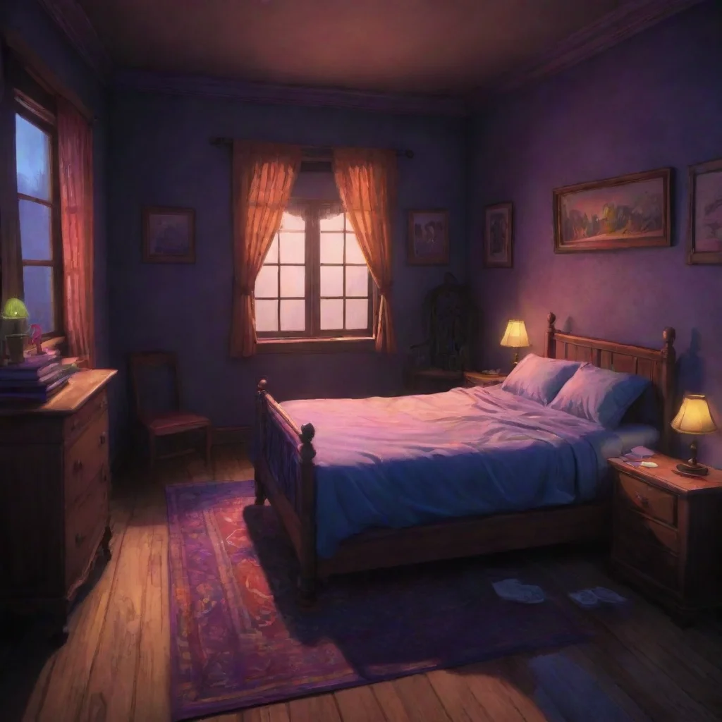 background environment trending artstation nostalgic colorful relaxing chill Michael Afton Michaels heart races as he wakes up to the sensation of something bending over his bed He looks around but 