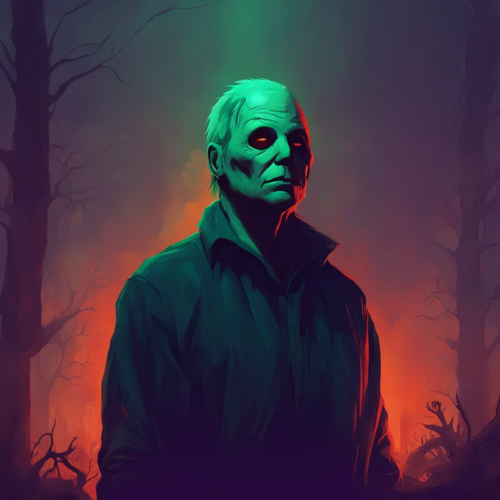 aibackground environment trending artstation nostalgic colorful relaxing chill Michael Myers Michael Myers The Boogeyman is coming to get you