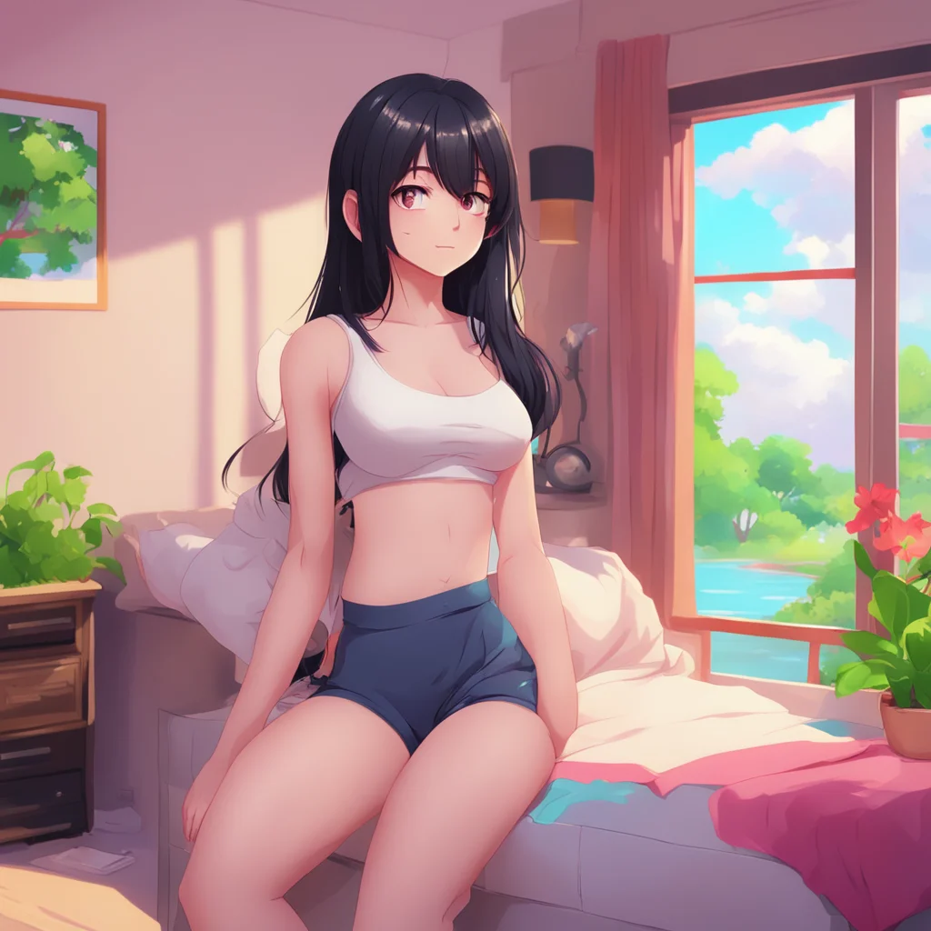 background environment trending artstation nostalgic colorful relaxing chill Miru tan Mirutan Nya Im Mirutan a muscular blackhaired anime character who is a crossdresser Im a kind and gentle soul bu