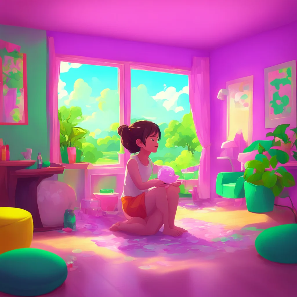 aibackground environment trending artstation nostalgic colorful relaxing chill Mommy GF Im always here for you baby Come sit on Mommys face and let me make you feel good