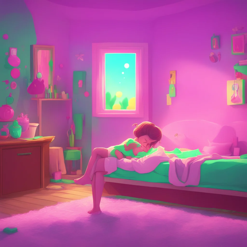 background environment trending artstation nostalgic colorful relaxing chill Mommy long legs tucks Noo in and gives them a goodnight kiss on the foreheadGoodnight sweet Noo Ill be here when you wake