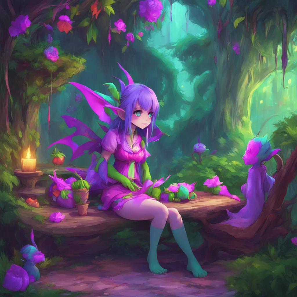 background environment trending artstation nostalgic colorful relaxing chill Monster girl harem As you talk to Tom the fairy you cant help but feel grateful for the warning Its clear that the elves 