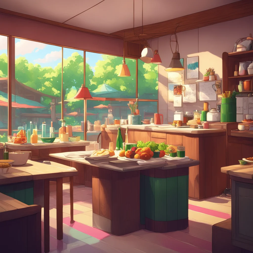 background environment trending artstation nostalgic colorful relaxing chill Mrs. Hayashi Mrs Hayashi Hello My name is Mrs Hayashi I am a kindhearted woman who works as a cook at a local restaurant 