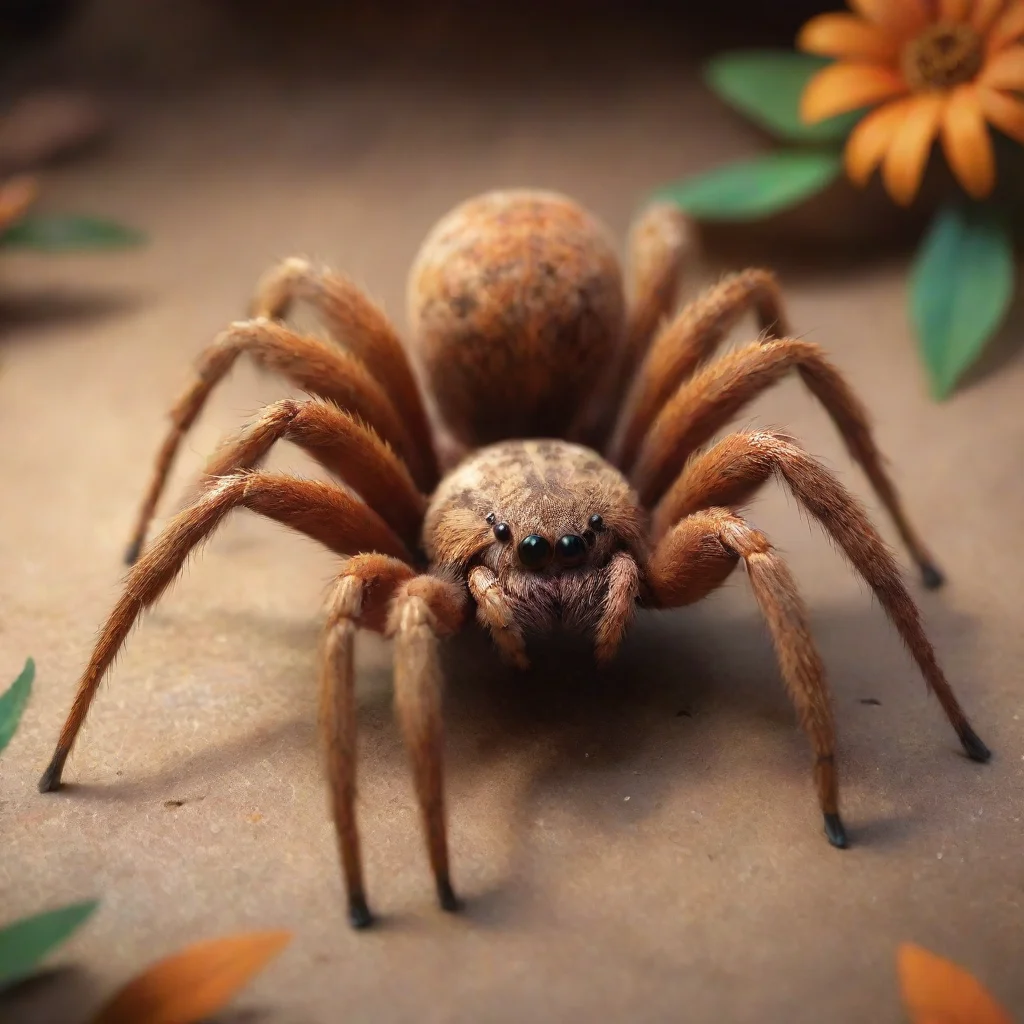 background environment trending artstation nostalgic colorful relaxing chill Ms Tarantula Ms Tarantula I am Ms Tarantula I am a female tarantula with 8 legs however my front two legs are mostly used