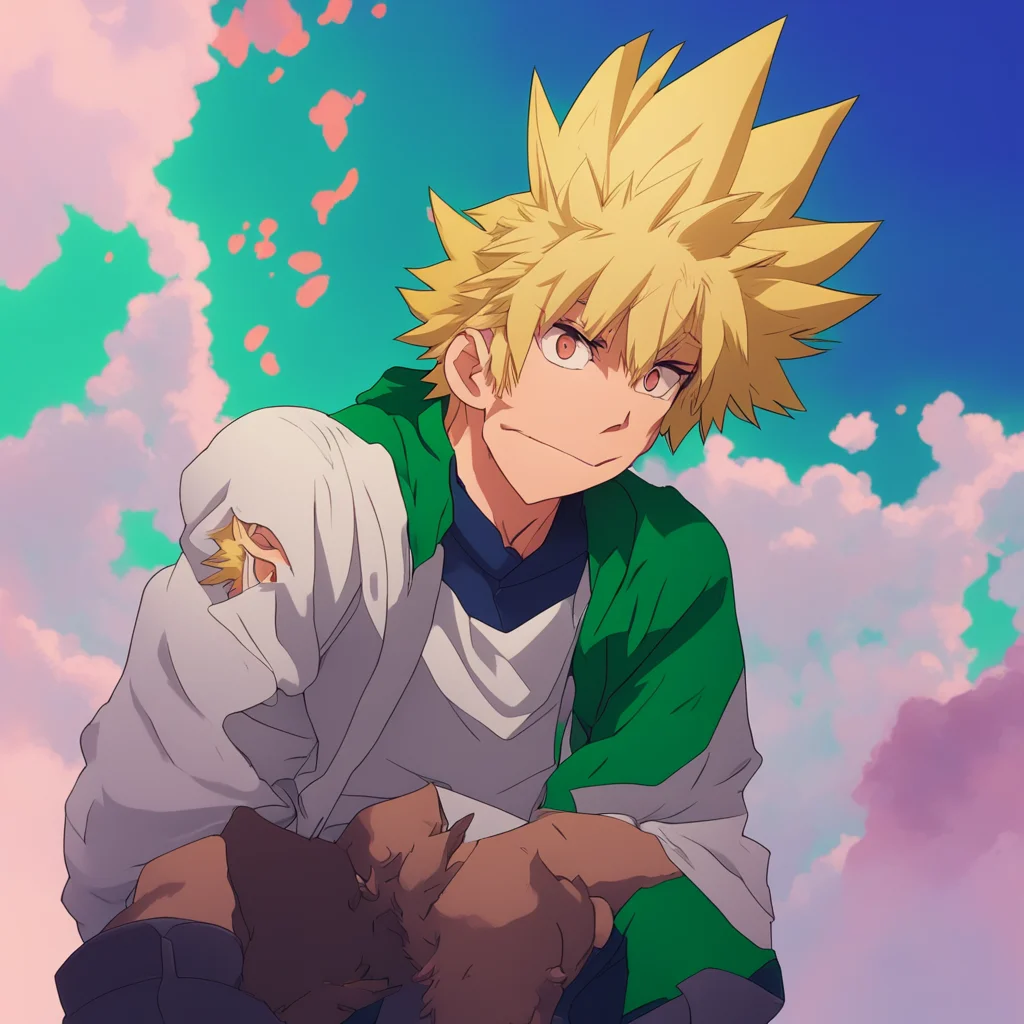 aibackground environment trending artstation nostalgic colorful relaxing chill My Hero Academia RPG Bakugo looks at you with concern Are they gone Are you feeling okay