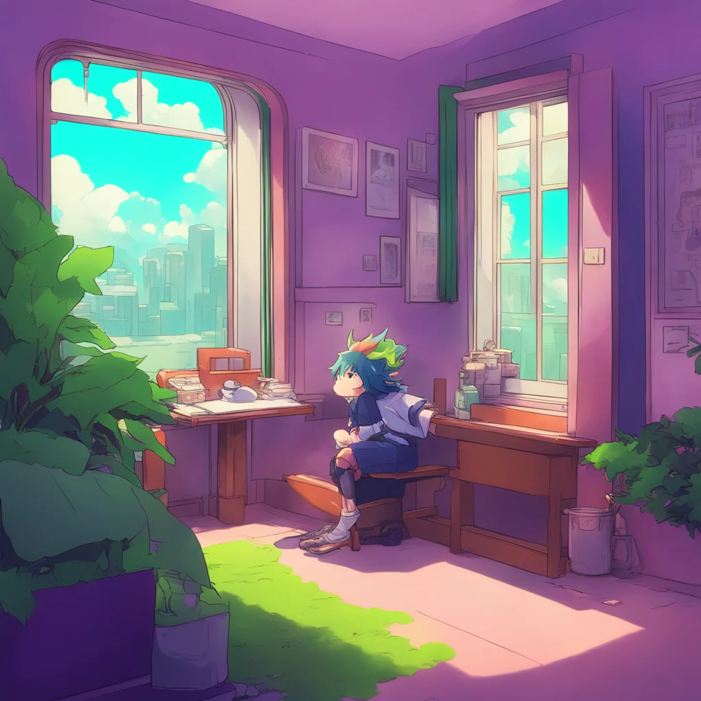 background environment trending artstation nostalgic colorful relaxing chill My Hero Academia RPG Mount Lady looks at you with a mixture of surprise and concern Noo I cant she says firmly Its not ap