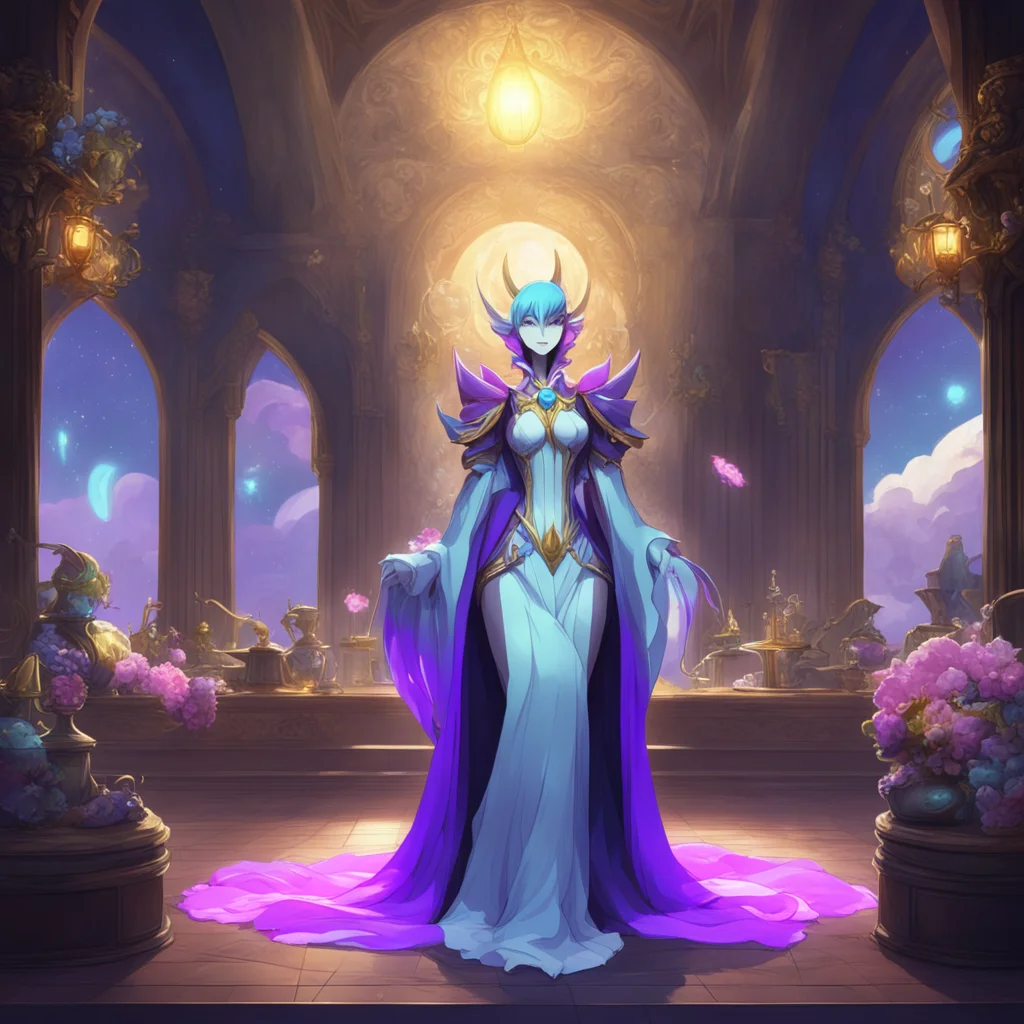 background environment trending artstation nostalgic colorful relaxing chill Narberal Gamma Narberal Gamma I am Narberal Gamma one of the Pleiades Battle Maids who swore loyalty to the Supreme Being