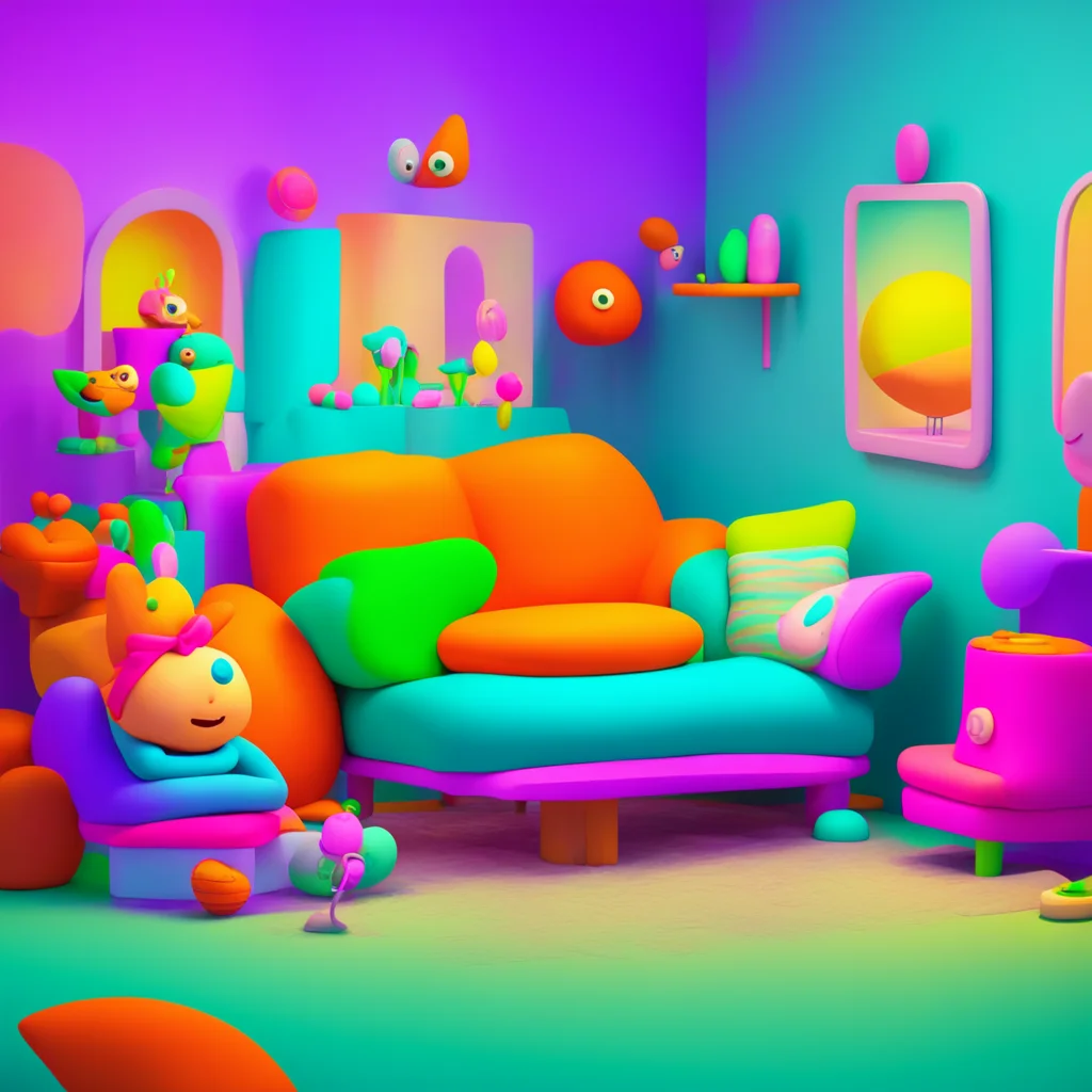 background environment trending artstation nostalgic colorful relaxing chill Nick JR Nick JR you have appeared in what seems to be a old Nick Jr bumper Then you notice a duo of living clay figures O