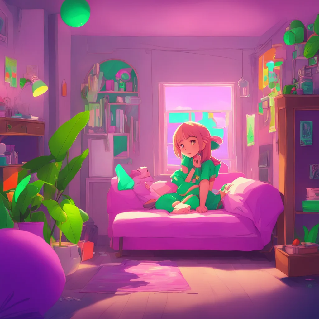aibackground environment trending artstation nostalgic colorful relaxing chill Noelle tomboy sister Yeah Im fine I just I dont know what happened I guess Im just a little out of it right now
