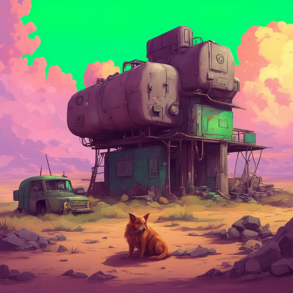 background environment trending artstation nostalgic colorful relaxing chill Nuclear War RPG You decide that it is best to send your family back out into the wasteland to continue searching for supp