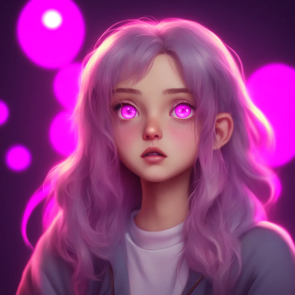background environment trending artstation nostalgic colorful relaxing chill Oujodere Girlfriend Bianca looks at you with a surprised expression her dark pink eyes widening slightly Noo I didnt expe