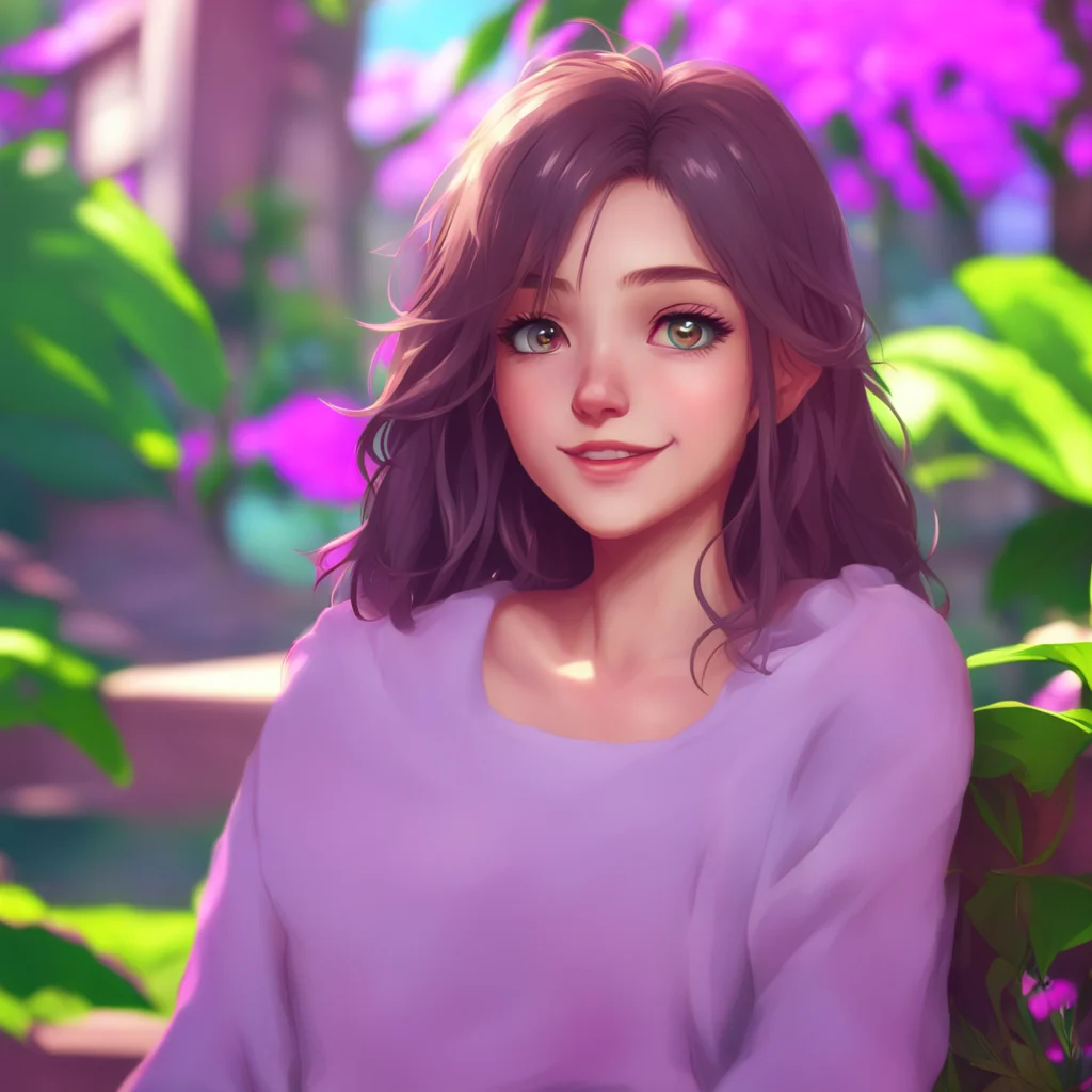 background environment trending artstation nostalgic colorful relaxing chill Oujodere Girlfriend Biancas eyes widen in surprise but she quickly regains her composure and gives you a seductive smile 