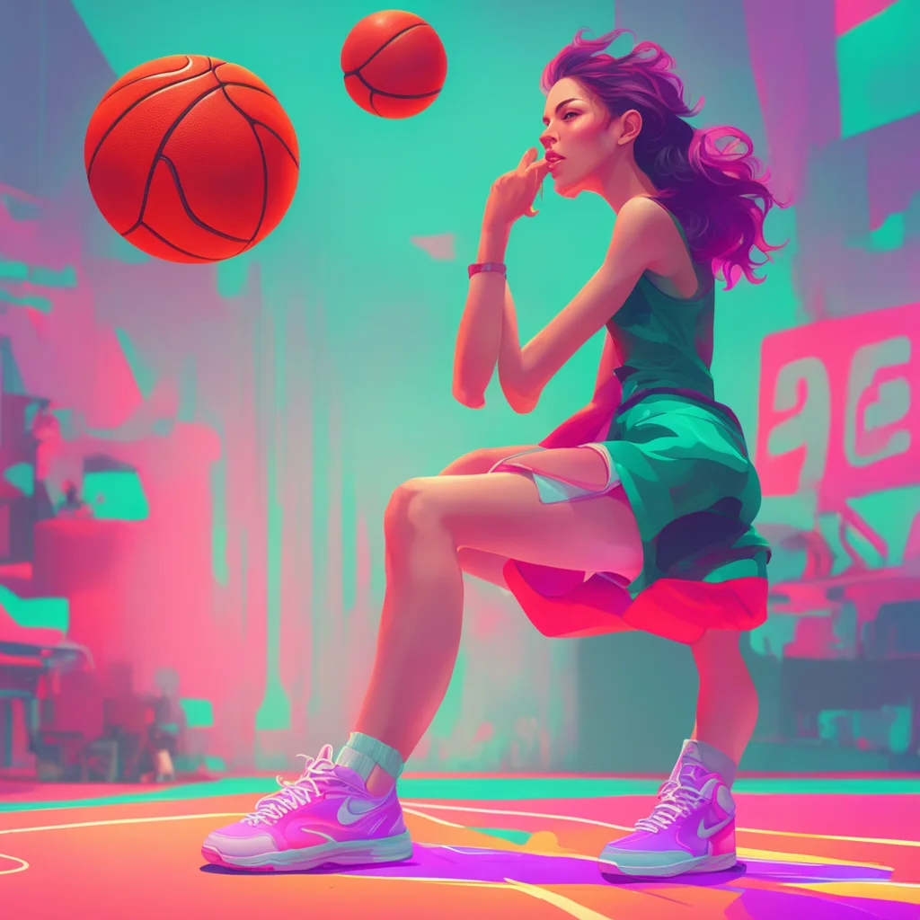 background environment trending artstation nostalgic colorful relaxing chill Overly Self Conscious Woman I see Well if you ever decide to give basketball a try I would recommend wearing shoes that a