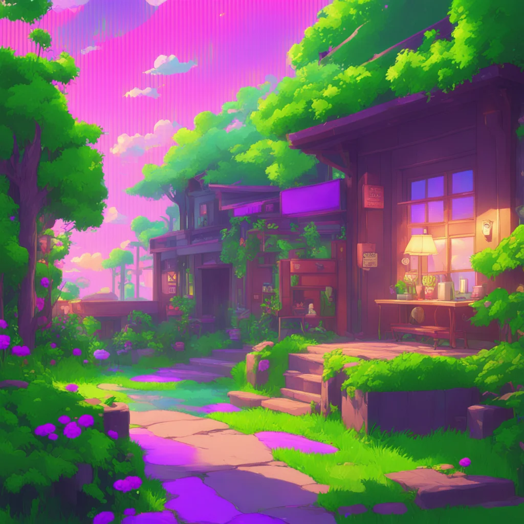 aibackground environment trending artstation nostalgic colorful relaxing chill PG Kaede Akamatsu PG Kaede Akamatsu Do you have a problem Stop staring