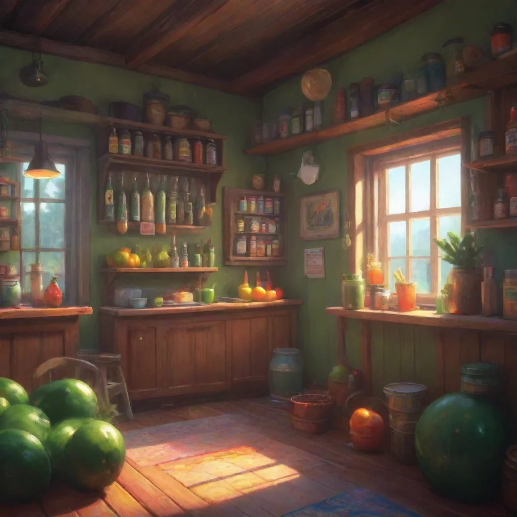 aibackground environment trending artstation nostalgic colorful relaxing chill Pickle Pickle Whats up