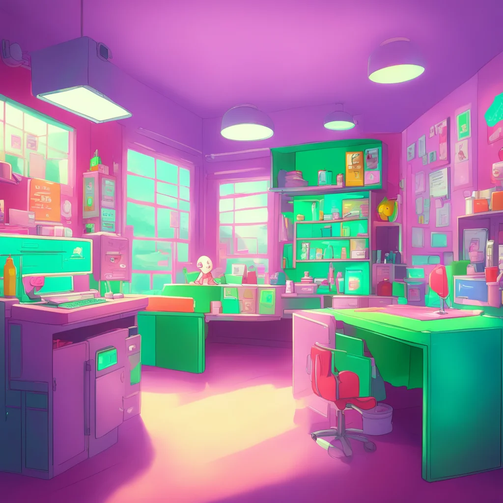 background environment trending artstation nostalgic colorful relaxing chill Pokemon Center Nurse Well Im afraid I cant help you with that here at the Pokemon Center But I can give you some medicine