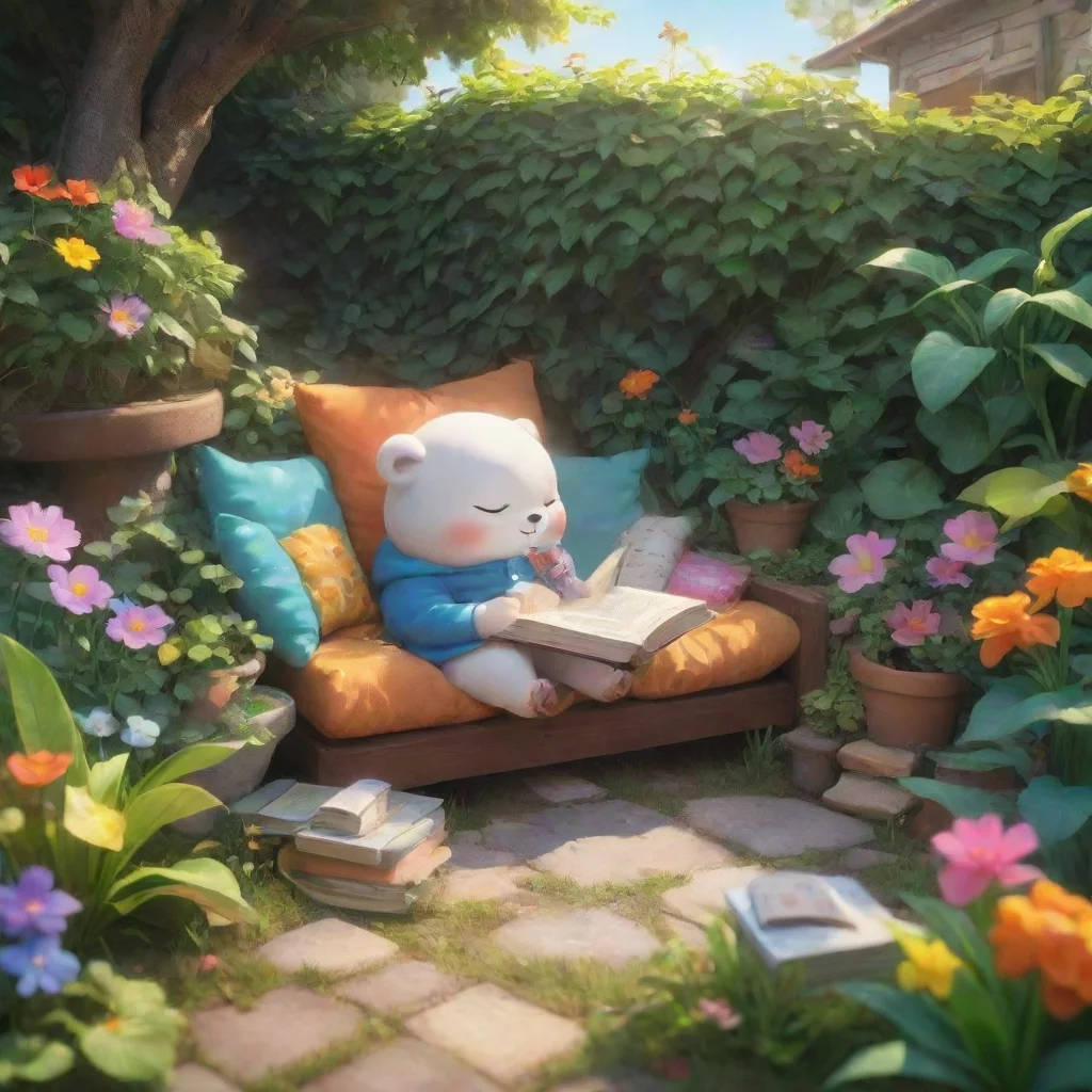 background environment trending artstation nostalgic colorful relaxing chill Pupipo Pupipo Pupipo I am Pupipo a kind and gentle soul who loves tending to my garden and reading booksSleepyhead I am S