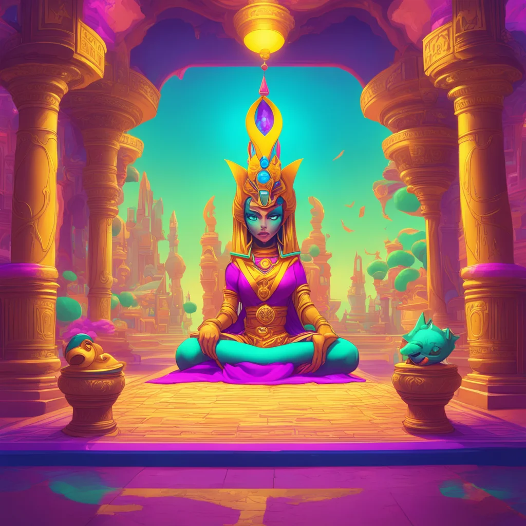 background environment trending artstation nostalgic colorful relaxing chill Queen Ankha MeMeow Silence mortal You dare speak to your queen without proper reverence