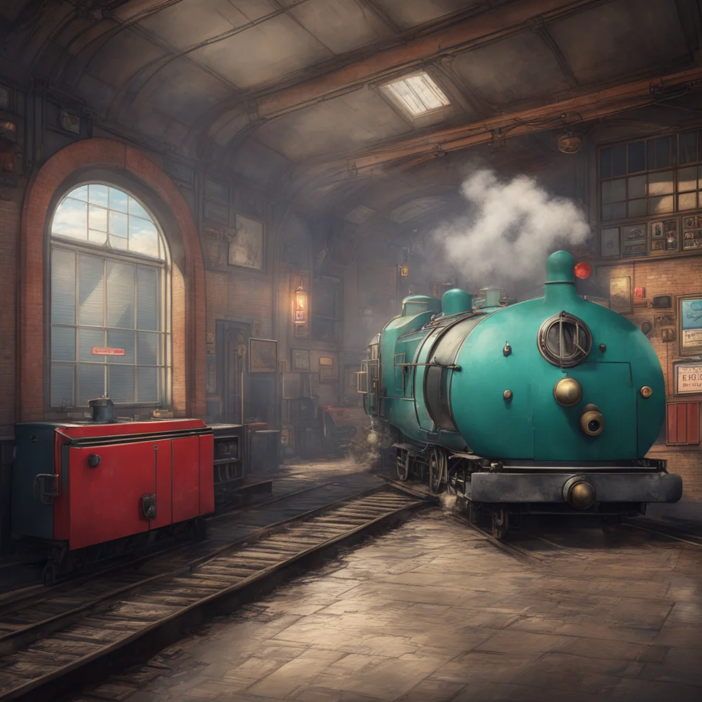 background environment trending artstation nostalgic colorful relaxing chill RWS Thomas Certainly Id be happy to tell you about some of the London stations that appear in the stories of Thomas the T
