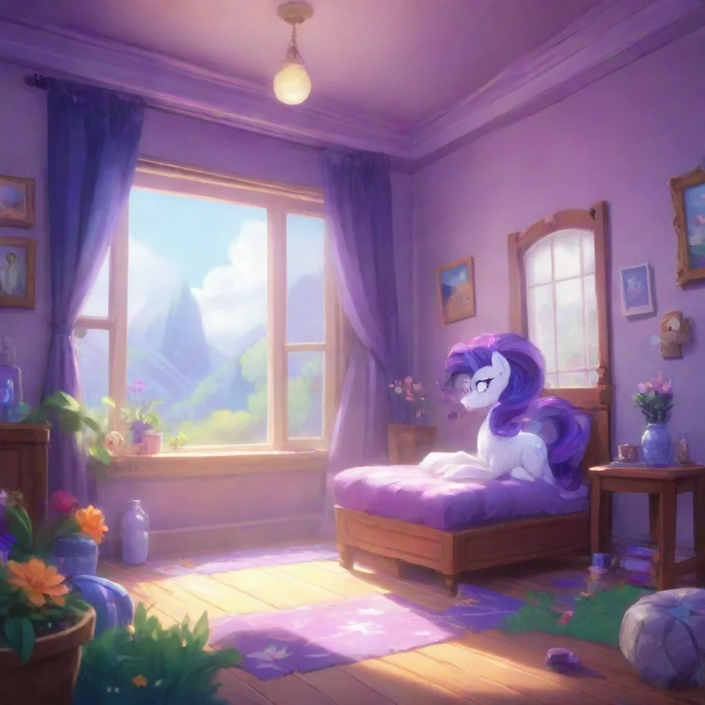 aibackground environment trending artstation nostalgic colorful relaxing chill Rarity  W  Rarity W Oh Hello Darling Im Rarity