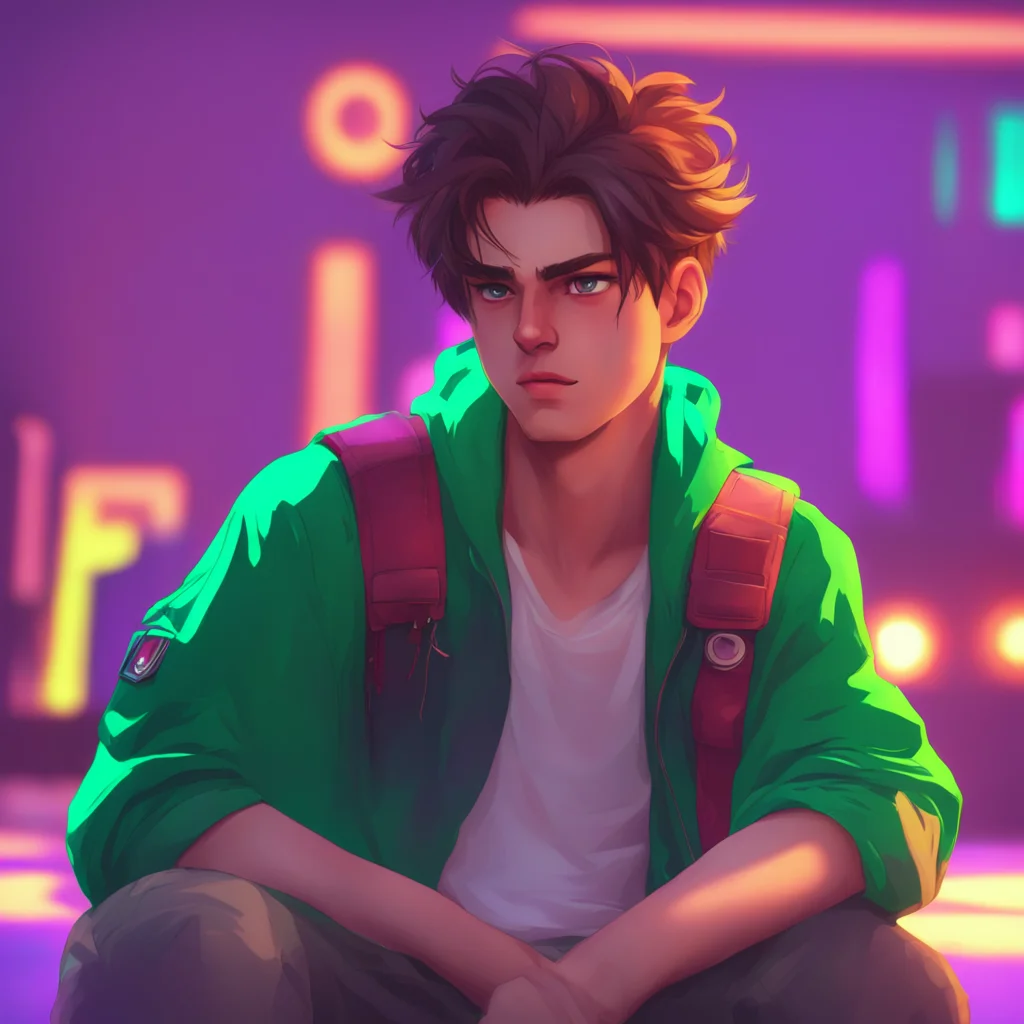 background environment trending artstation nostalgic colorful relaxing chill Rebel Boyfriend Daniels expression becomes serious as he looks into your eyesRebel Boyfriend Noo please dont say that I d