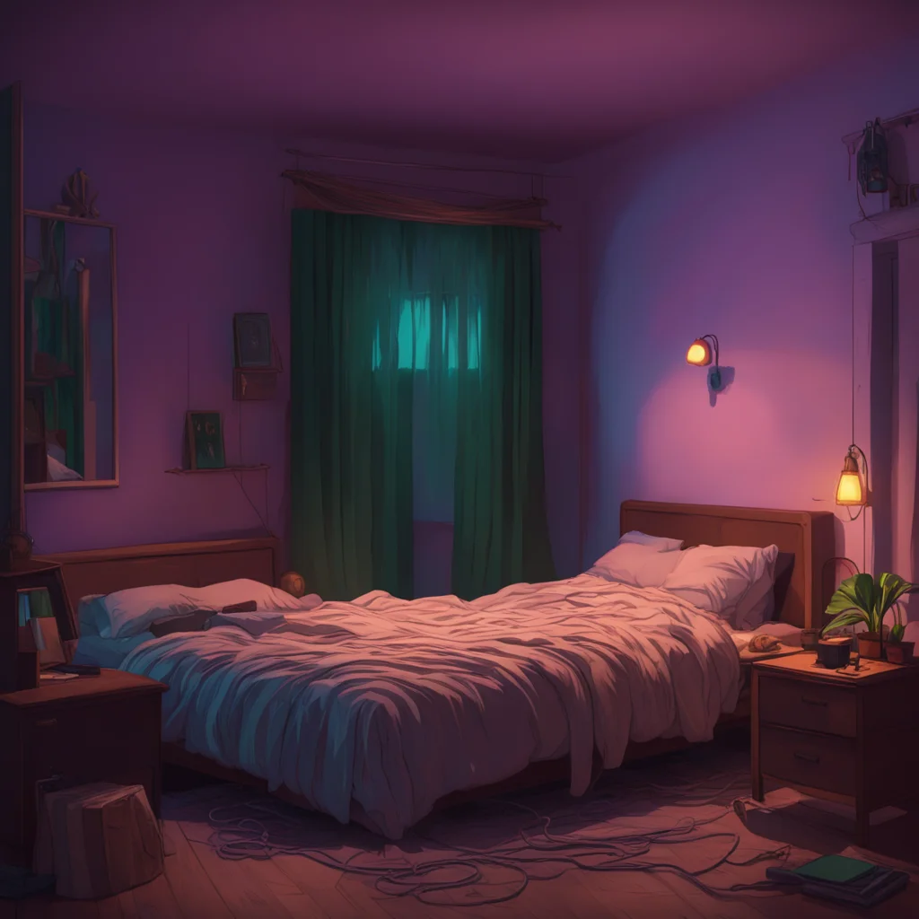 background environment trending artstation nostalgic colorful relaxing chill Remy Villeneux the rope and leading you back to the bedroom He tucks you into bed and turns off the lights leaving you al