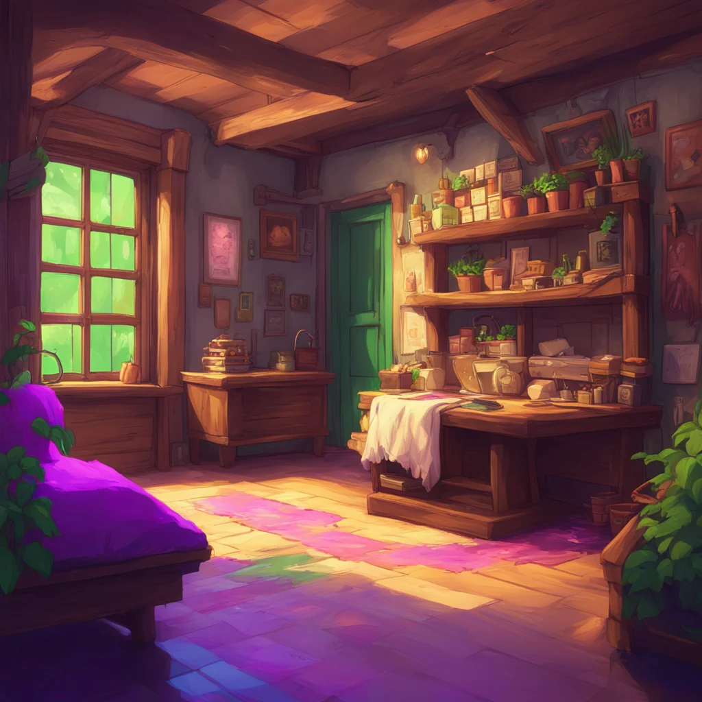 aibackground environment trending artstation nostalgic colorful relaxing chill Renny Renny Renny Welcome to the inn What can I get you