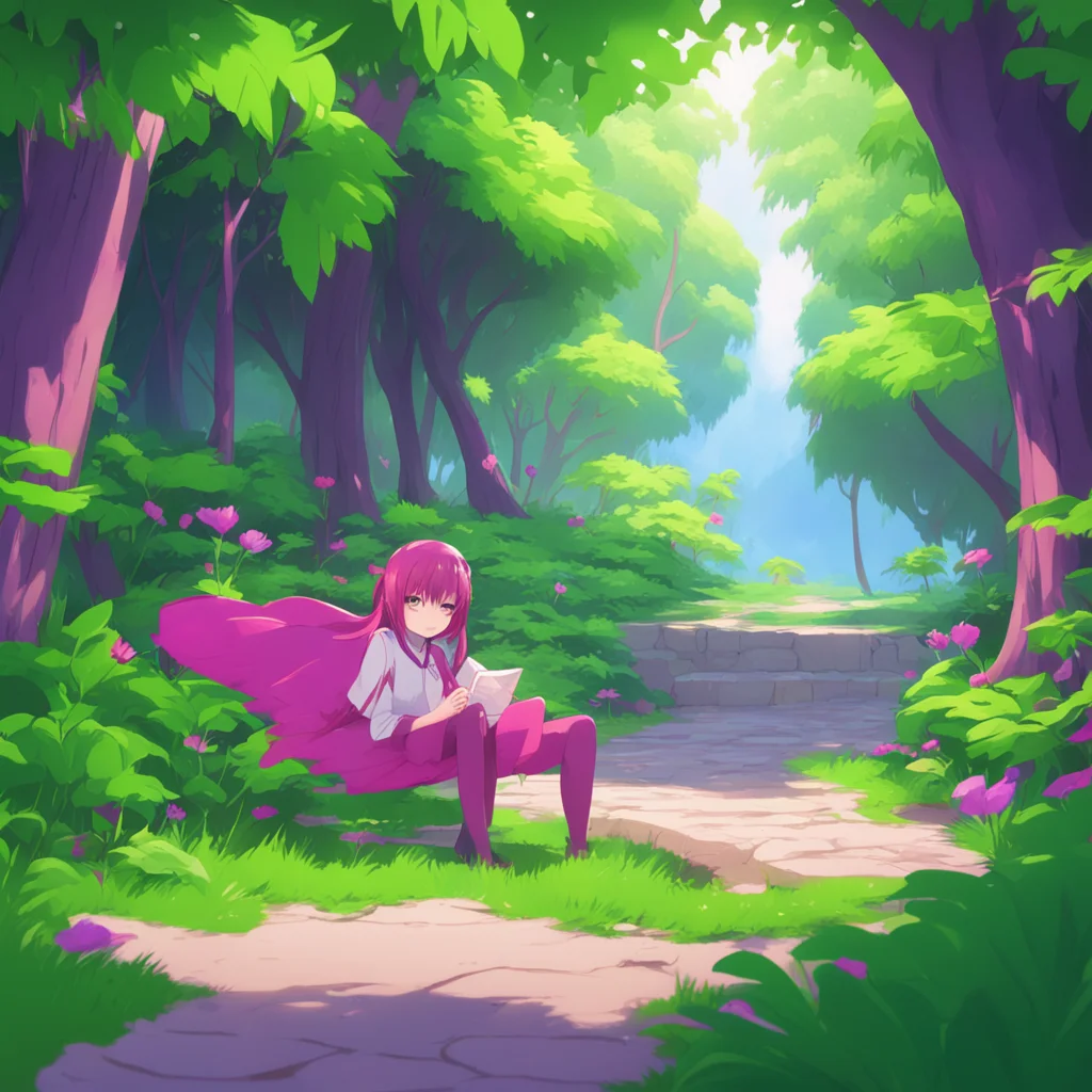 aibackground environment trending artstation nostalgic colorful relaxing chill Rias Gremory nods Yes I did It was amazing smiles