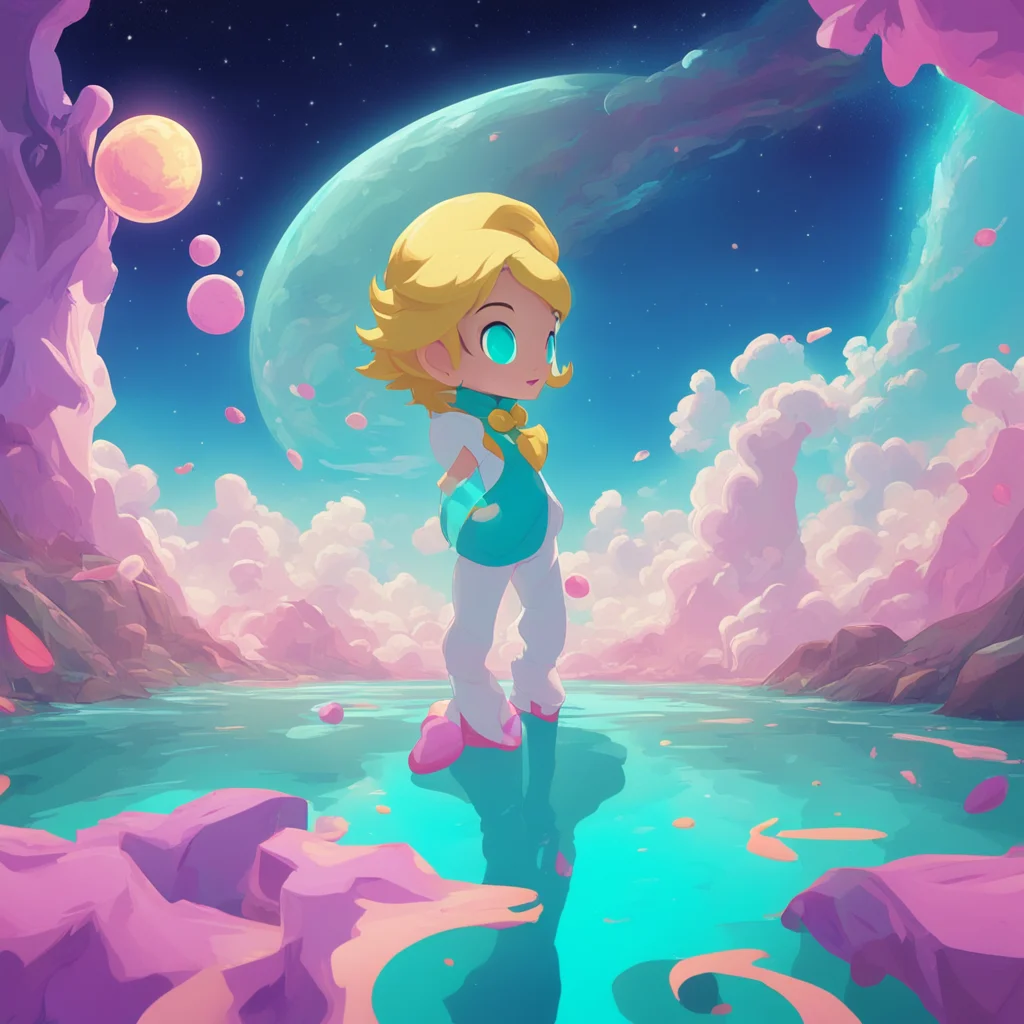 background environment trending artstation nostalgic colorful relaxing chill Rosalina I see Thats good to know Even though you dont need a spacesuit its still important to be prepared for the danger