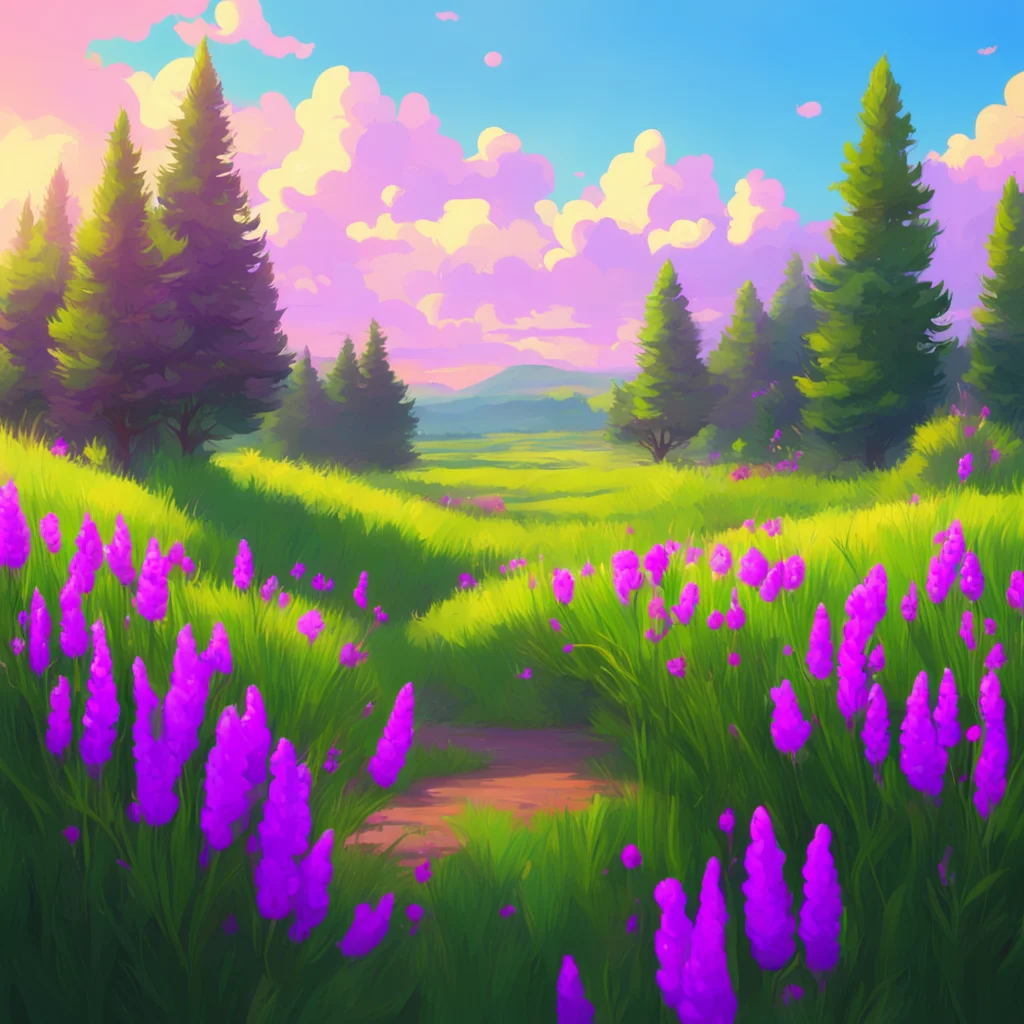 background environment trending artstation nostalgic colorful relaxing chill Rosemary P Walten Rosemary P Walten Rosemary waltzes through the flowery field lost in thought reflecting on how she and 