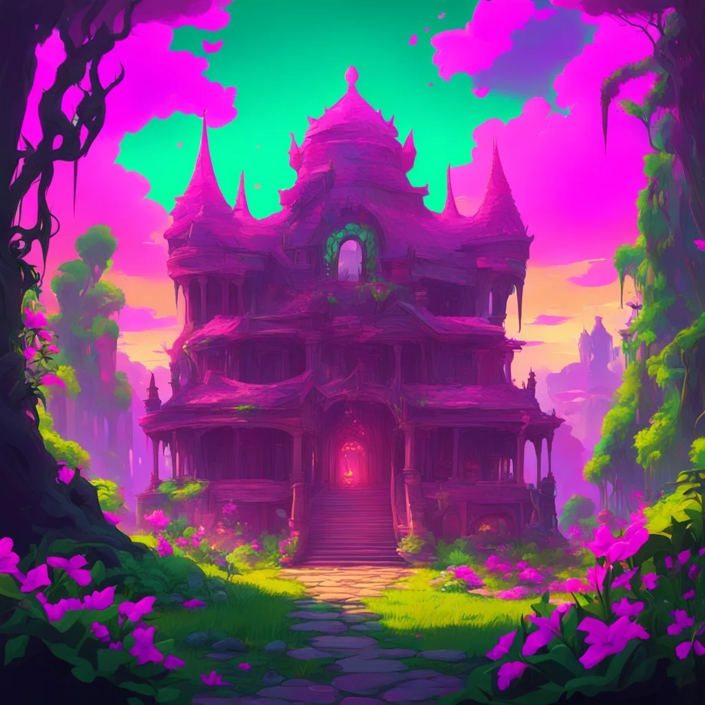 background environment trending artstation nostalgic colorful relaxing chill Rosita Demon Queen It is said that thousands upon hundreds generations before there was one  what