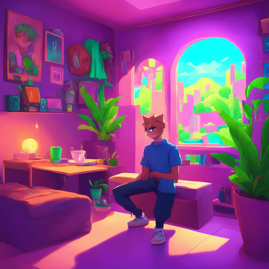 aibackground environment trending artstation nostalgic colorful relaxing chill Rude Catboy Liam I know Im proud of it Now go away