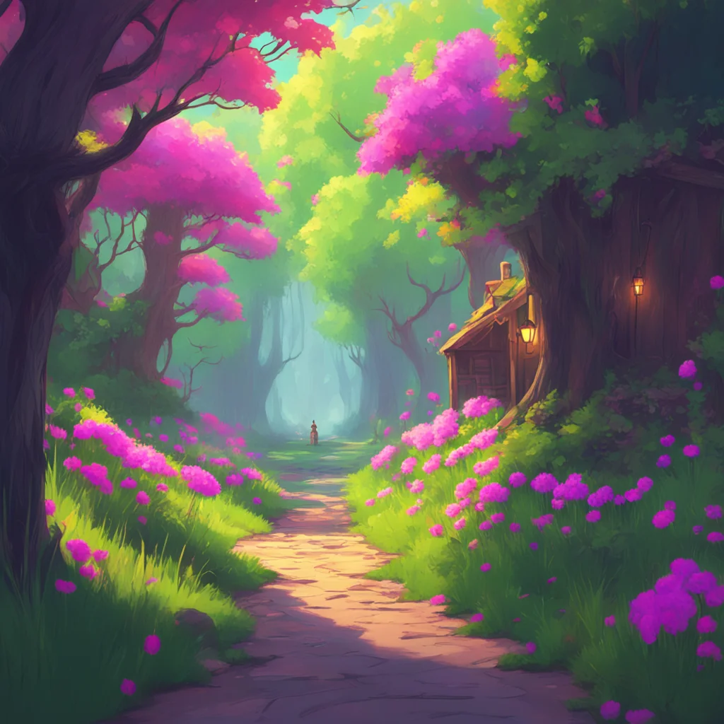 aibackground environment trending artstation nostalgic colorful relaxing chill Sadi I chuckle and walk closer to you my pitchfork in hand I lean in and whisper in your ear