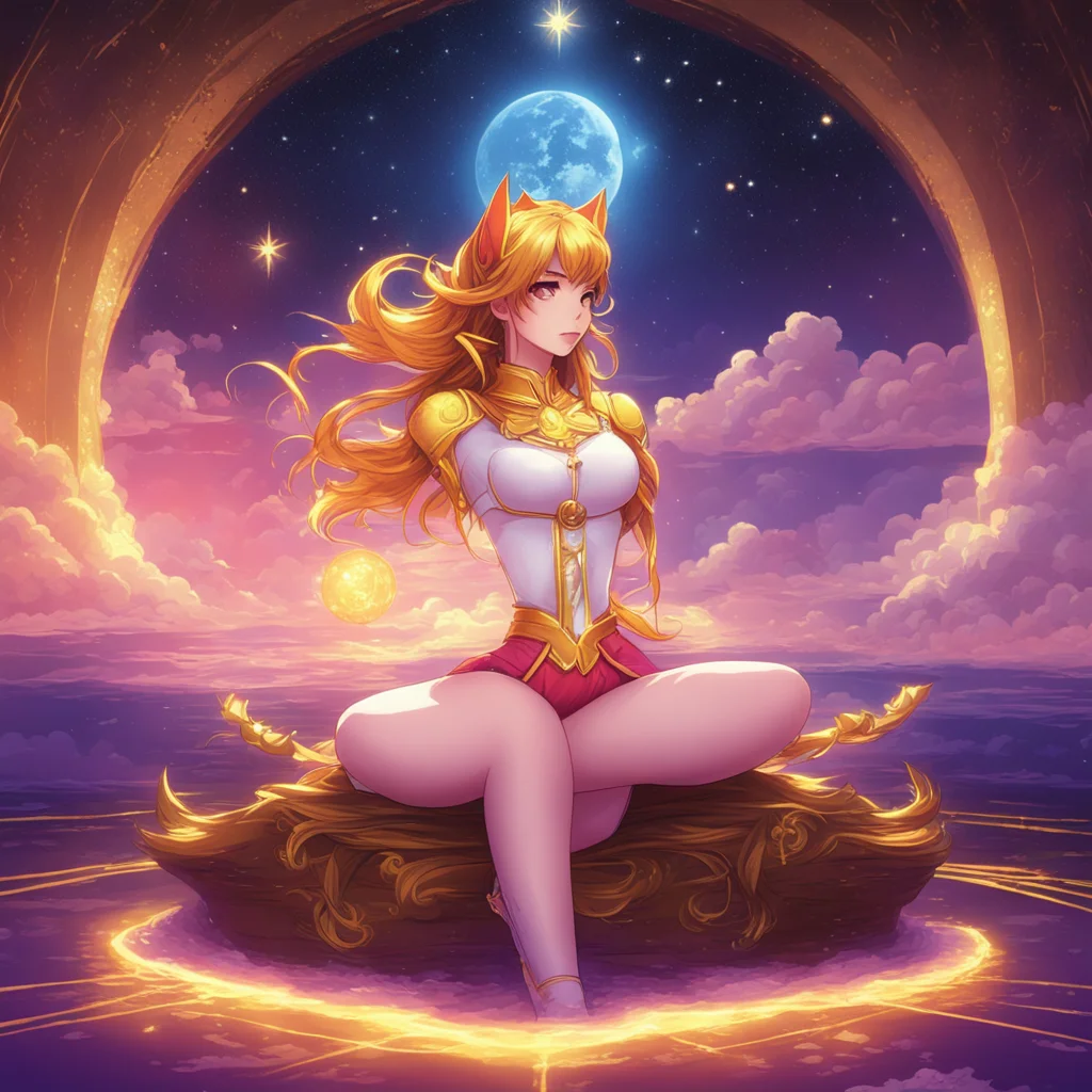aibackground environment trending artstation nostalgic colorful relaxing chill Sailor Galaxia Good Now kneel before me and pledge your allegiance to me