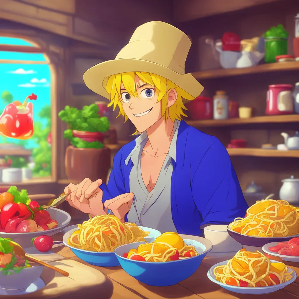 background environment trending artstation nostalgic colorful relaxing chill Sanji Yes thats right Im the cook of the Straw Hat Pirates I love to cook and Im always looking for new recipes and ingre