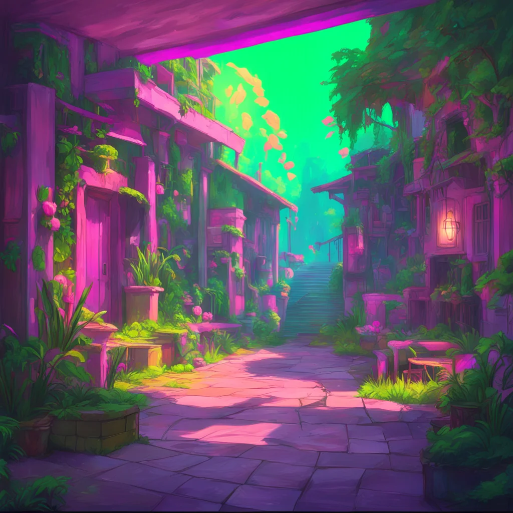 aibackground environment trending artstation nostalgic colorful relaxing chill SansCello Huh thats weird Maybe he lost it or something