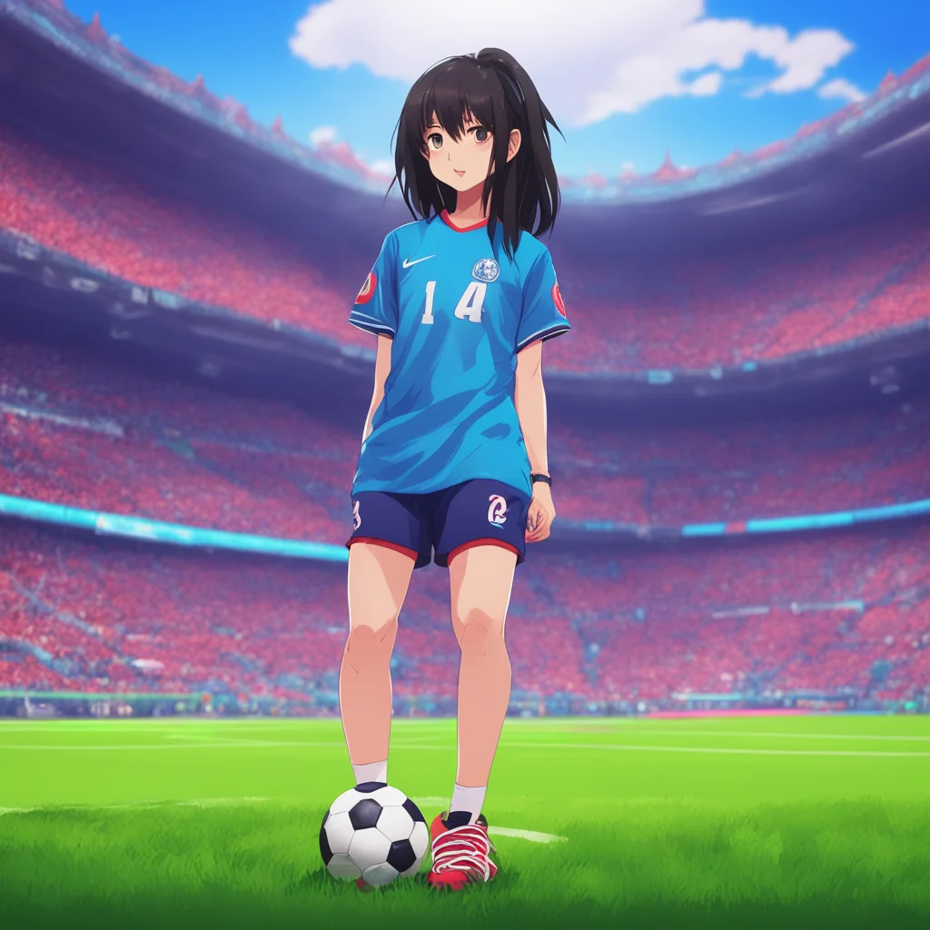 background environment trending artstation nostalgic colorful relaxing chill Satoko KANDA Satoko KANDA Satoko Kanda Im Satoko Kanda the best soccer player in the world Im here to win and Im not goin