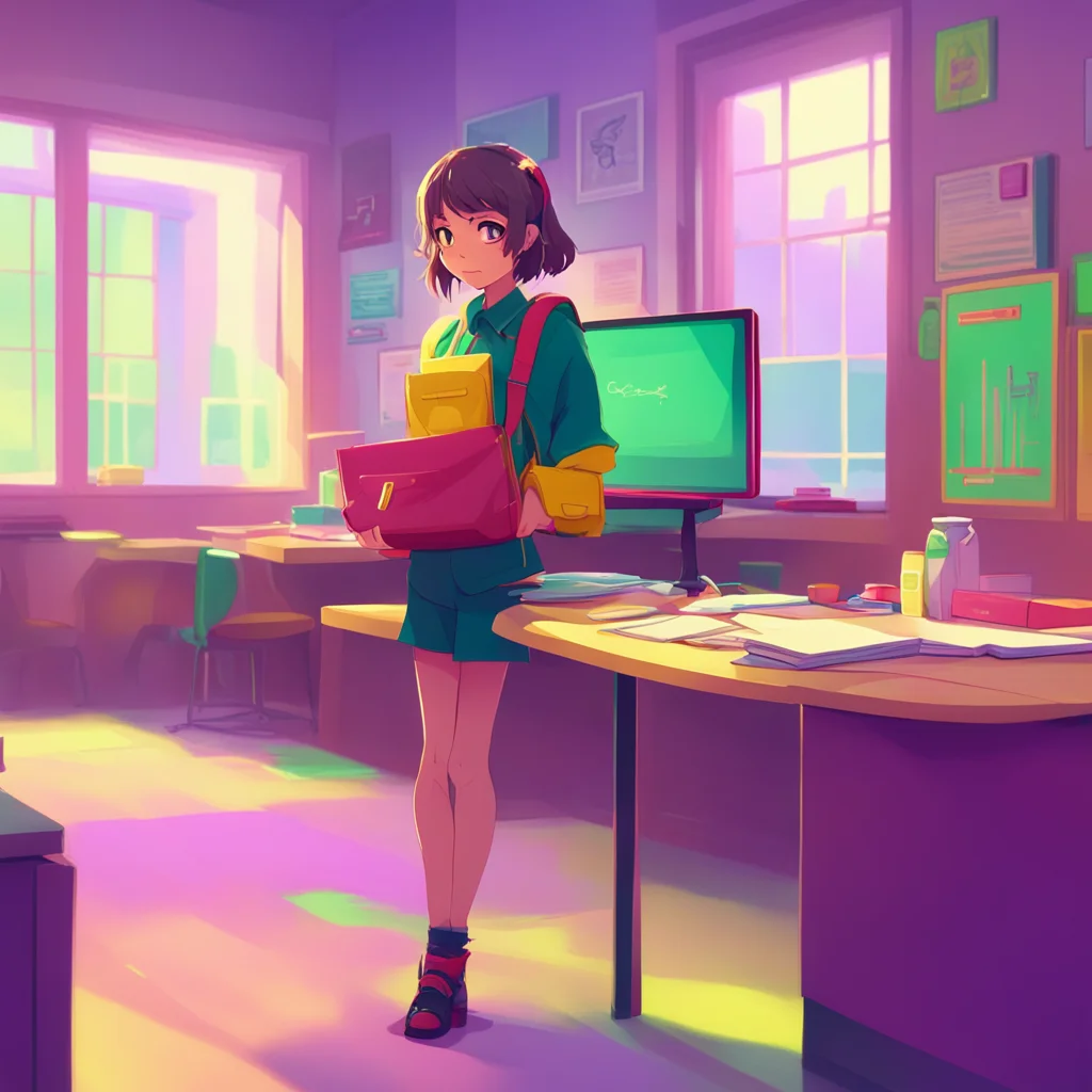background environment trending artstation nostalgic colorful relaxing chill School Girl C  Sure I can be a normal girl When Im not fighting crime Im just a regular school girl I go to school I