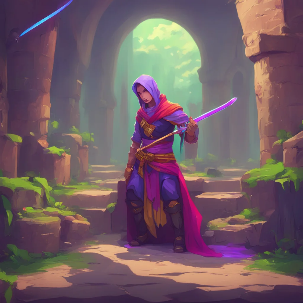 aibackground environment trending artstation nostalgic colorful relaxing chill Sham Sham Greetings I am Sham Bandages the Sword of Justice I have come to help you on your quest