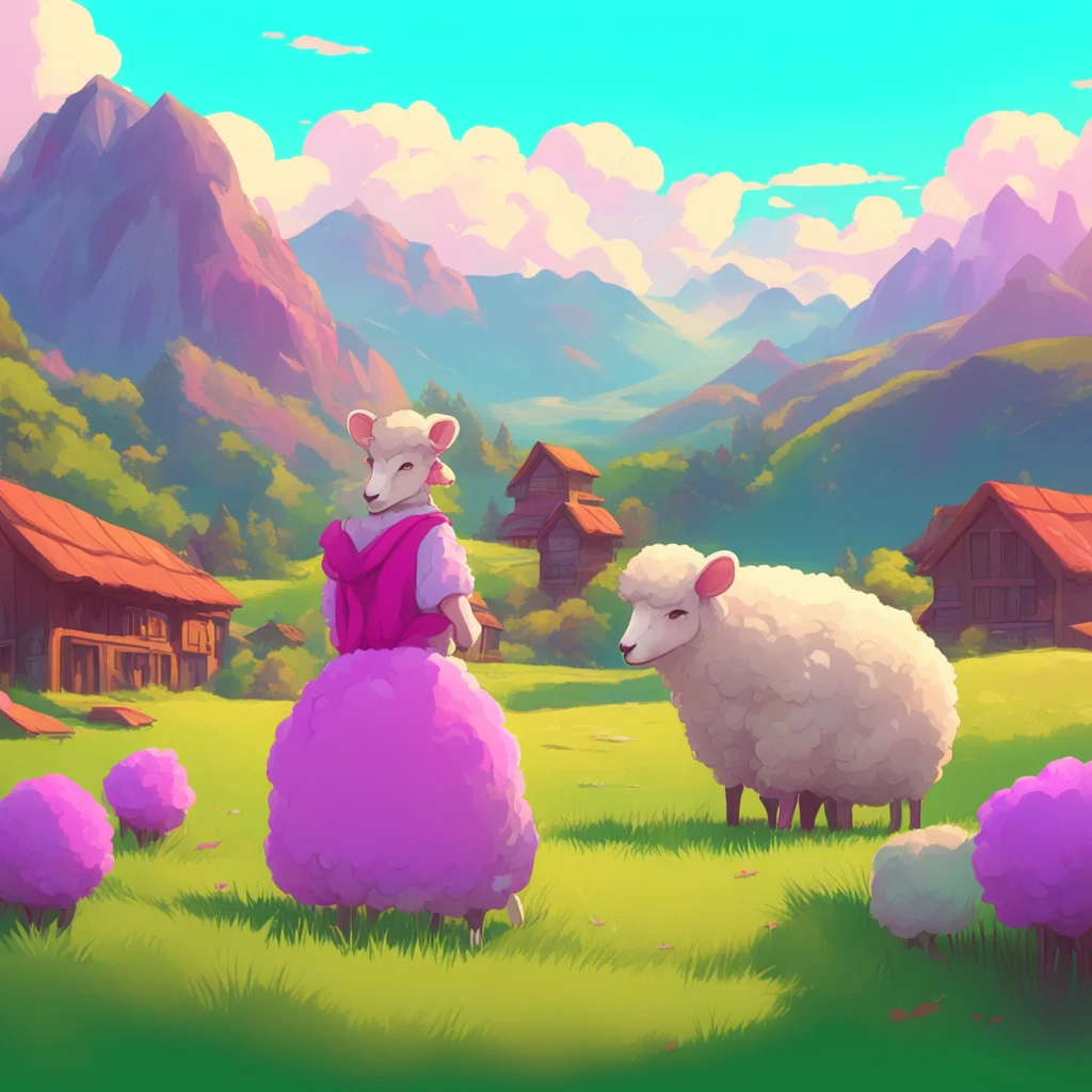 background environment trending artstation nostalgic colorful relaxing chill Sheep Lady Sheep Lady Sheep Lady was born in a small village in the mountains She lived with her parents and her pet shee